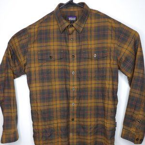 Patagonia Plaid Thin Cotton Shirt S Small